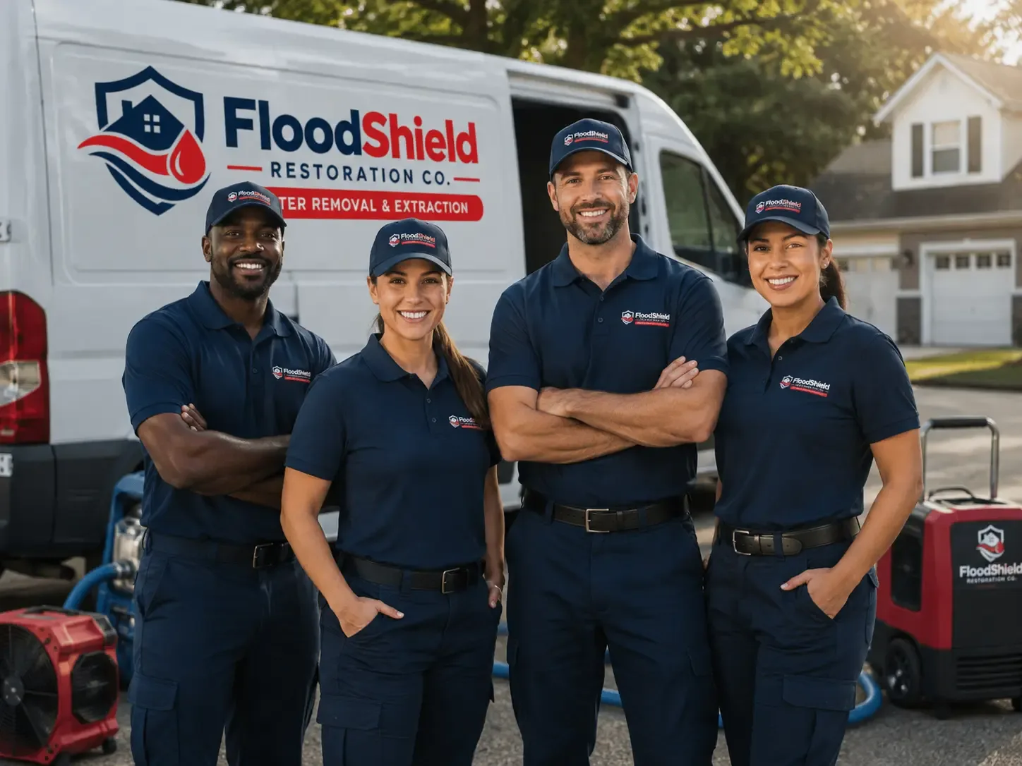 Flood Damage Restoration company in Lesage, WV