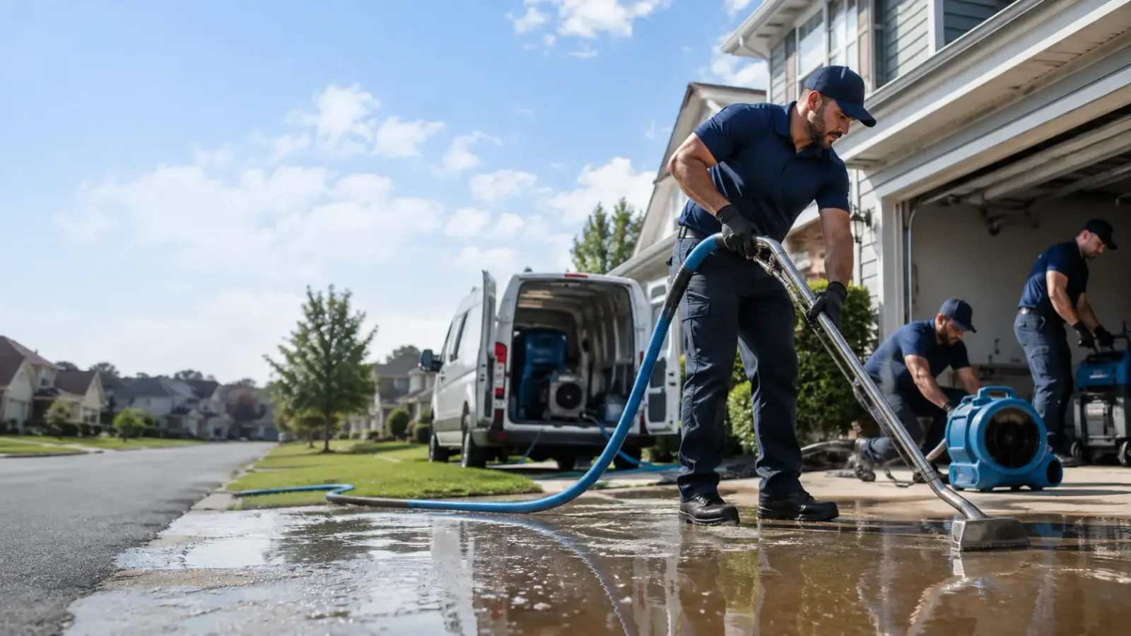 Flood Damage Restoration in Lesage, WV